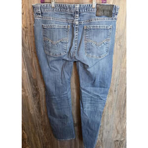 Rock & Roll Denim Blue Jeans Men Size 38x32 Revolver Slim Straight Western Rodeo